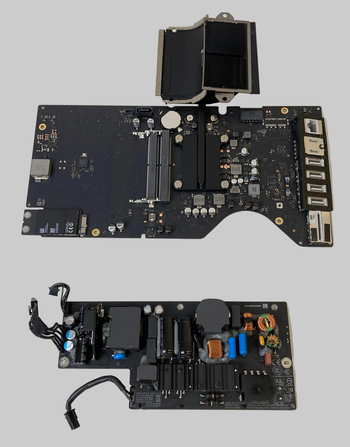 Apple iMac A1418 21.5" 2017 Logic Board 2.3GHZ 820-00629-A + Power Supply