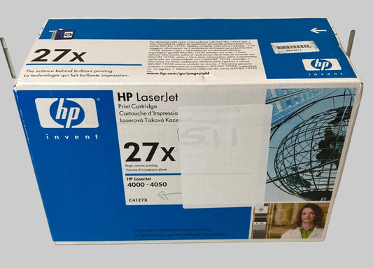 Genuine HP 27X C4127X Original Toner Cartridge High Yield - Black