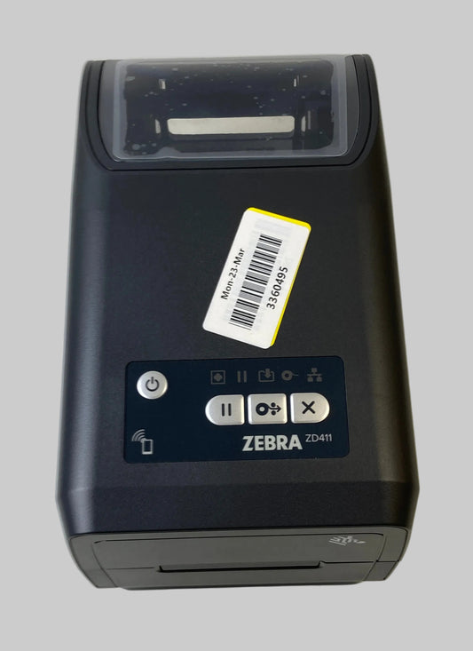 Zebra ZD411 label printer Thermal transfer 203 x 203 DPI 152 mm/sec Wired & Wireless Ethernet LAN Bluetooth