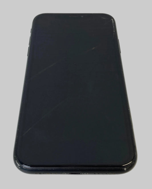 Apple iPhone XR 64GB Black Unlocked Cracked
