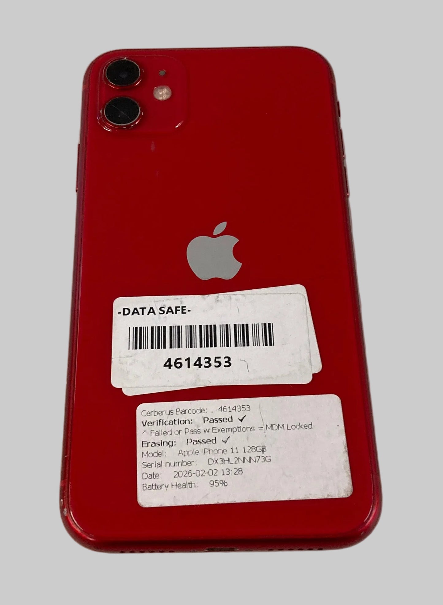 Apple iPhone 11 Smartphone 128GB Red Mobile Phone IOS