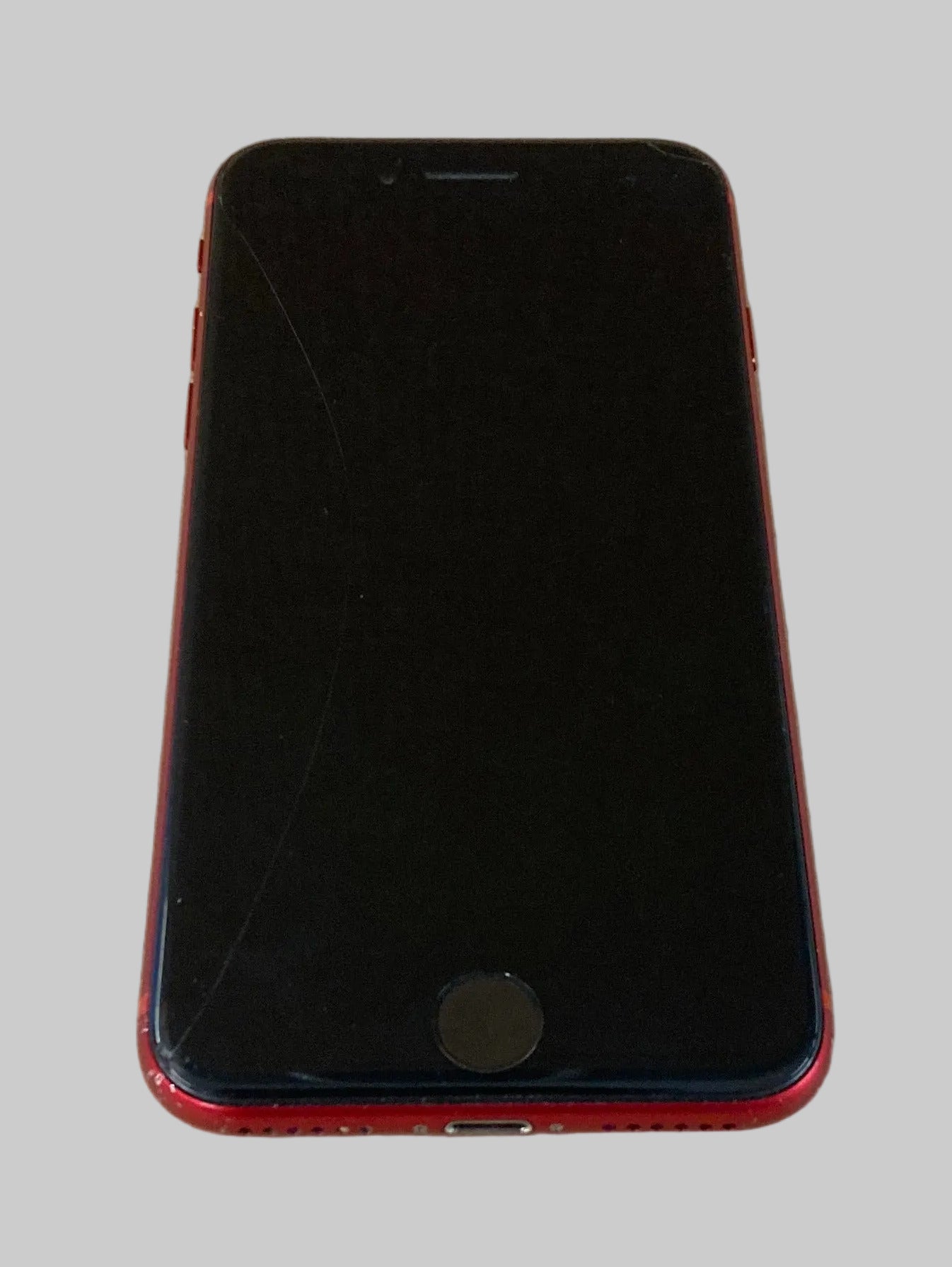 Apple iPhone SE (2nd Generation, 2020), 64GB, Red, Unlocked, Cracked