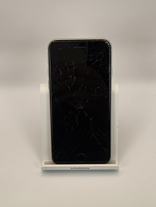 Apple iPhone SE 3rd Generation 2022 64GB White Unlocked Cracked