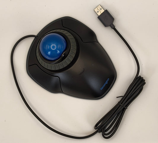 Kensington Orbit Trackball with Scroll Ring K72337 USB