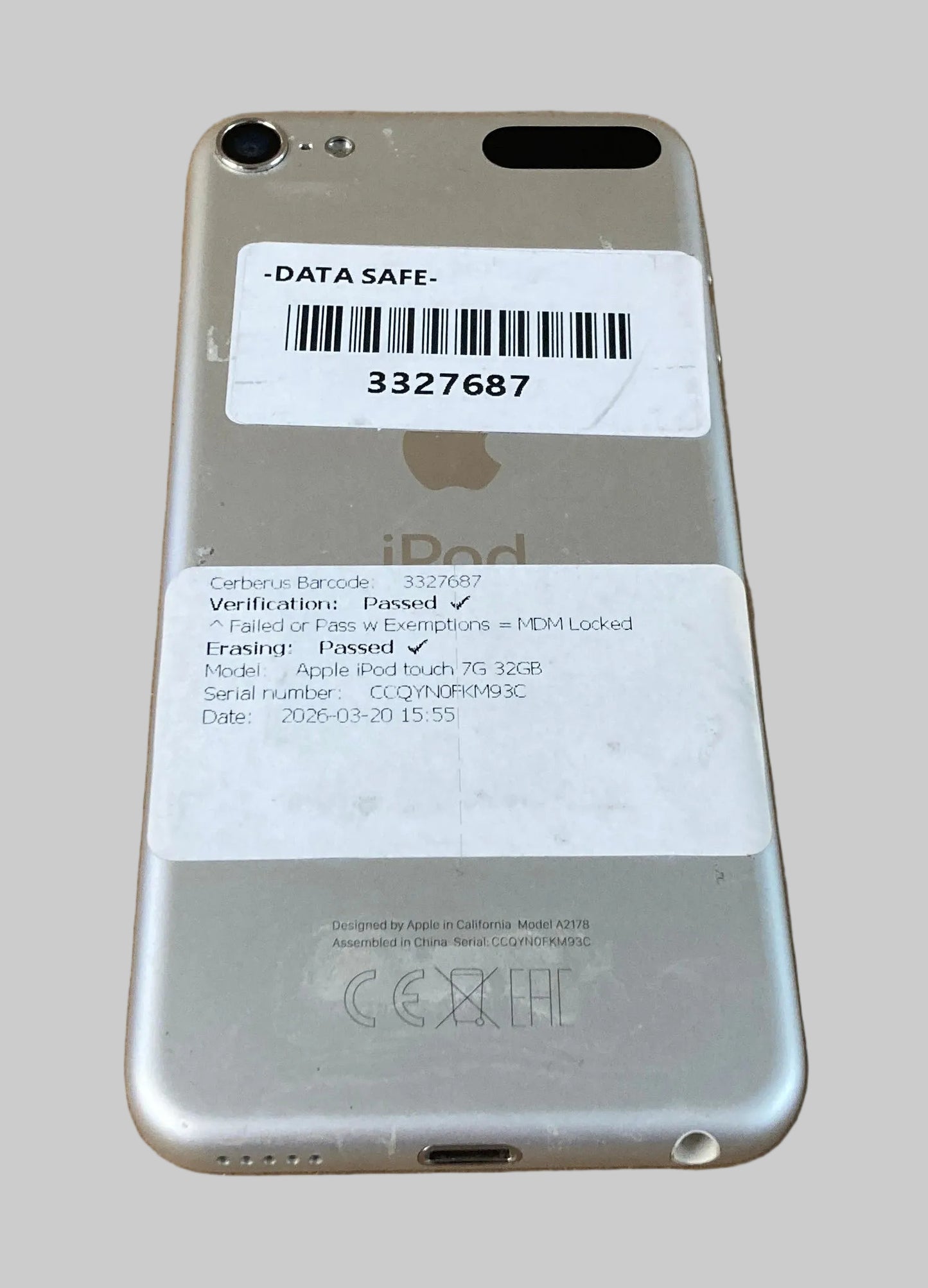 Apple iPod Touch 7th Gen 32GB Silver