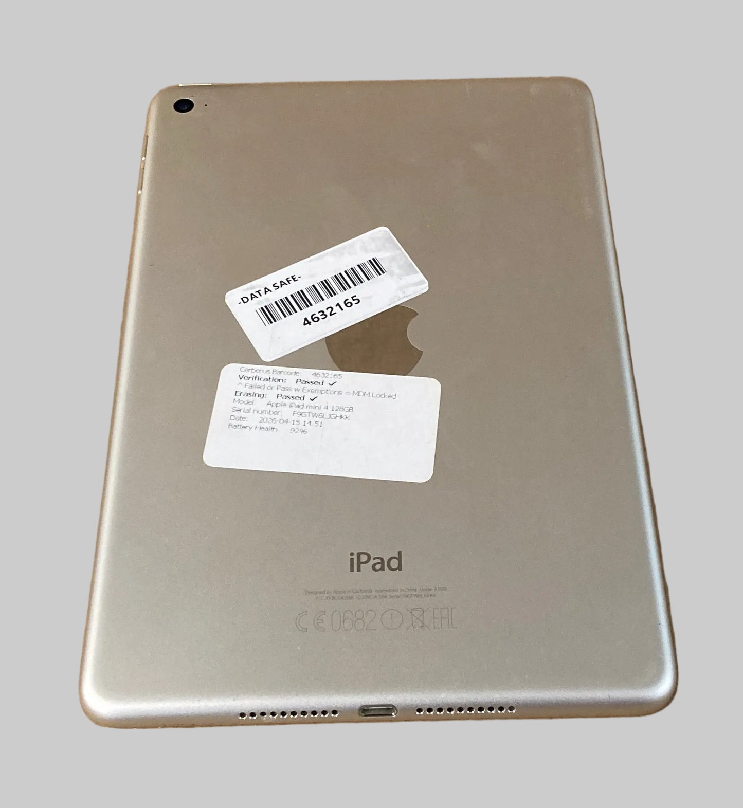 Apple iPad Mini 4 128GB, Wi-Fi, 7.9in - White