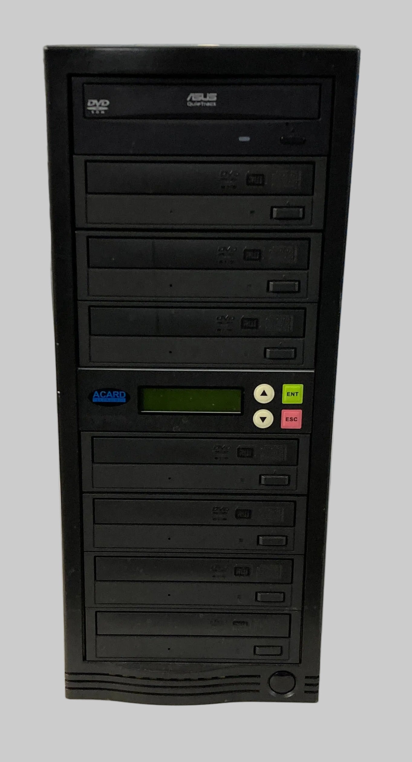 VGC M-Tech Acard 8 bay 1:7 DVD CD Disc Duplicator Stand Alone