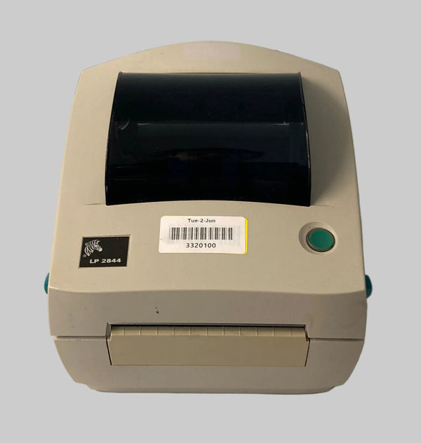 Zebra LP2844 Thermal Label Printer USB Serial