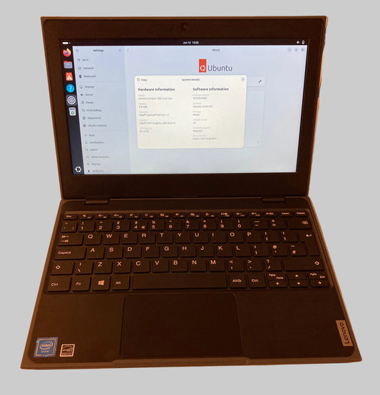 Lenovo 100e 2nd Gen Intel N4120 4GB 64GB SSD Laptop