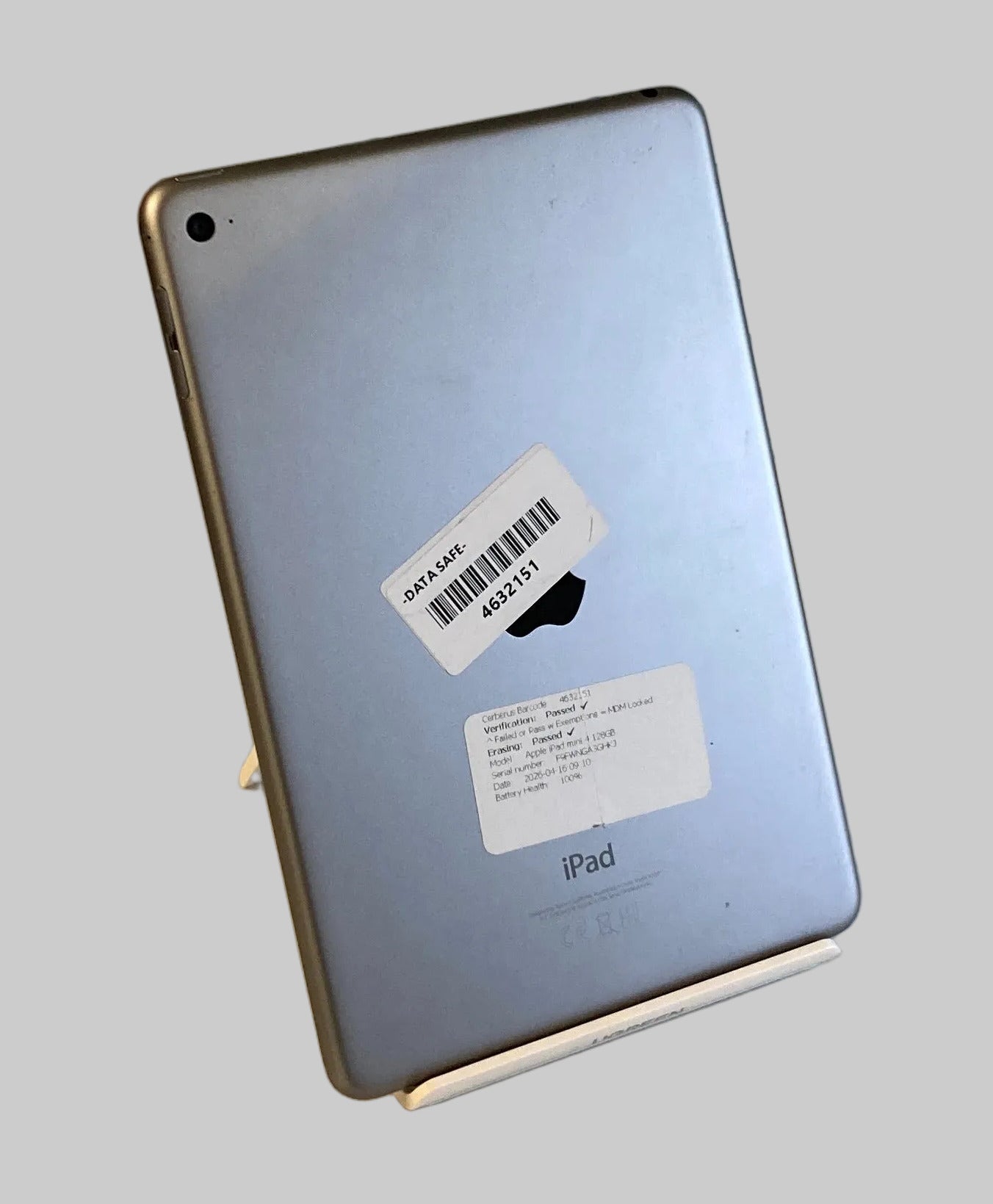 Apple iPad Mini 4 128GB, Wi-Fi, 7.9in Space Grey.