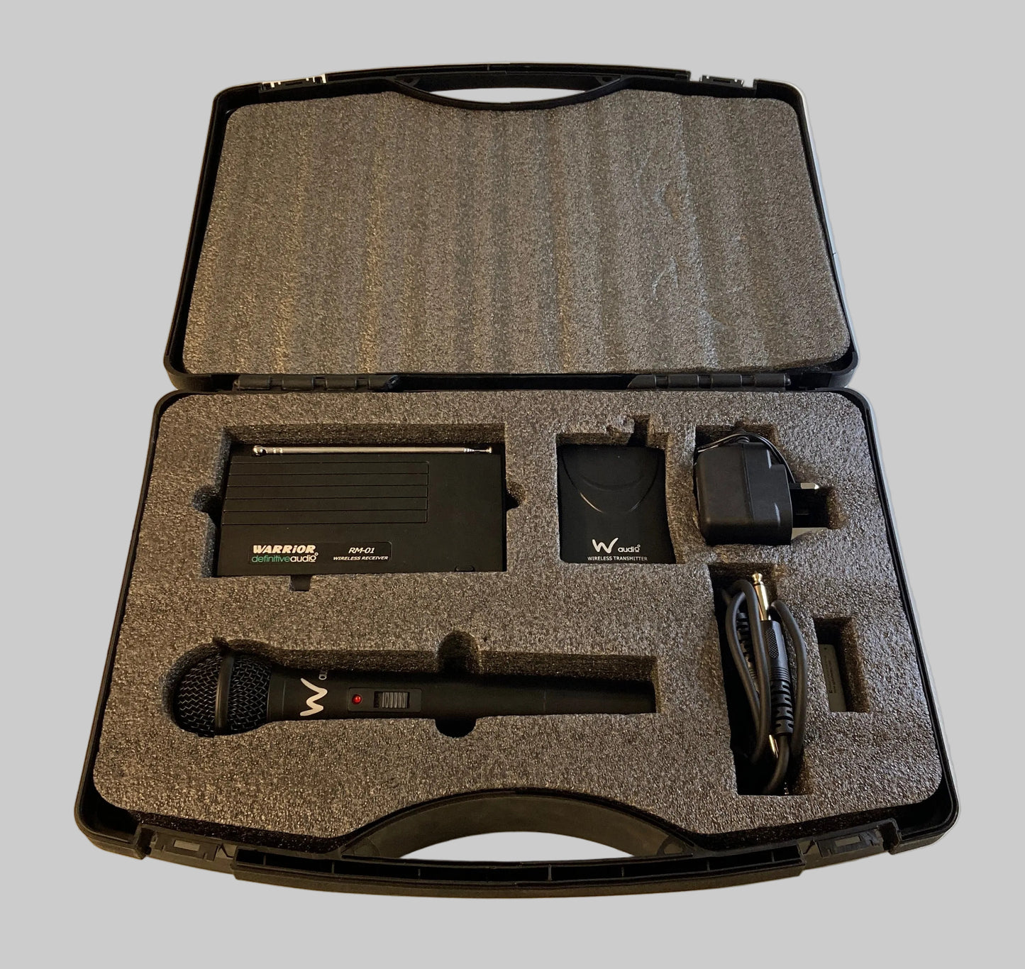 W-Audio Handheld Audio RM-01 Wireless Microphone Receiver/Transmitter