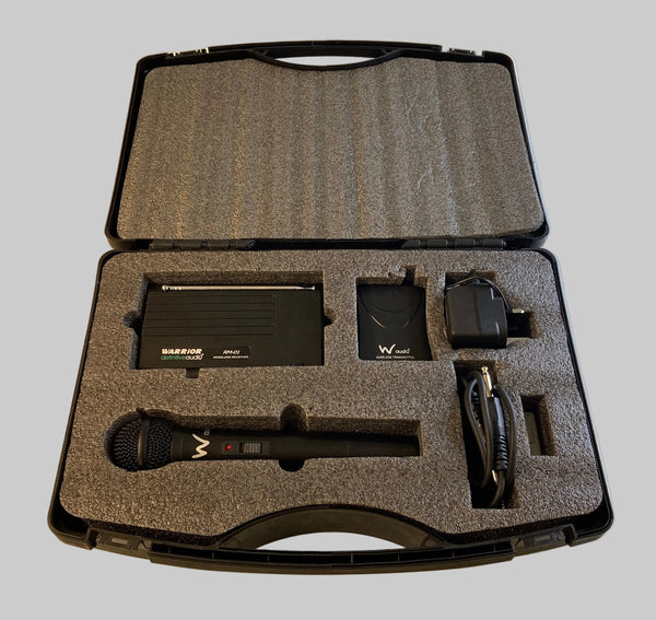W-Audio Handheld Audio RM-01 Wireless Microphone Receiver/Transmitter