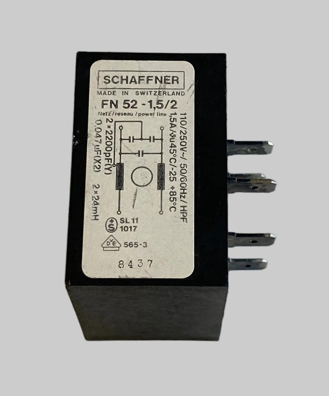 Schaffner FN52-1,5/2 Power Line