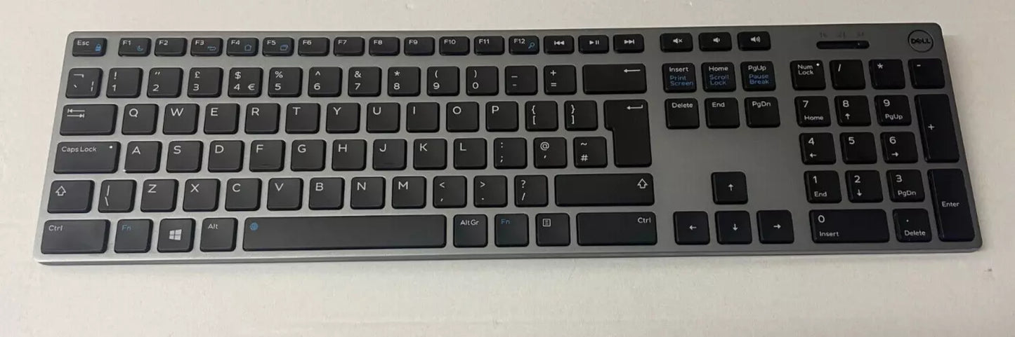 DELL WK717 Premier Wireless Cordless Bluetooth Keyboard UK Layout
