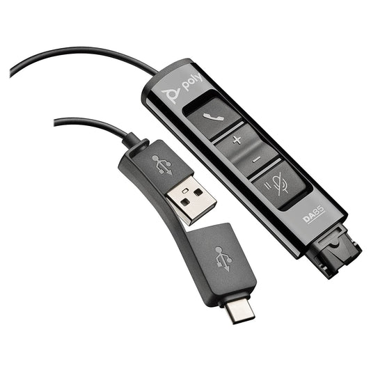 Poly DA85 USB-A USB-C Digital Adapter (Plantronics) 218267-01
