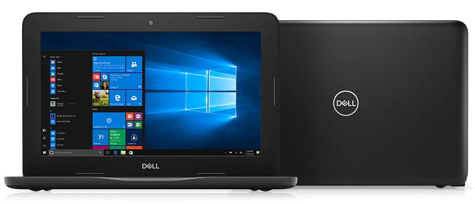 Dell 3190 Budget Fast Laptop QUAD CORE Windows 11 SSD 4K 128GB WEBCAM WARRANTY