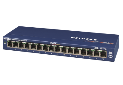 Netgear GS116v1 16 Port Gigabit Ethernet Unmanaged Switch